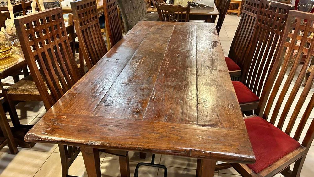 Маса + 6 стола Тик Холандия