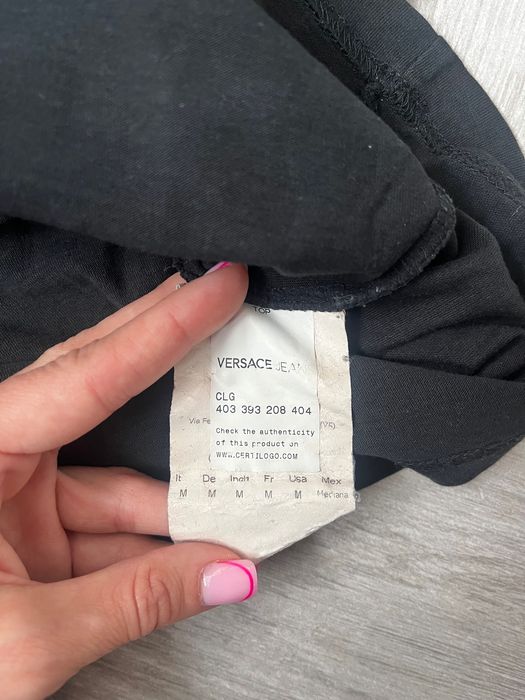 Мъжка блуза Versace Jeans черна оригинал