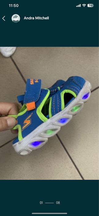 Sandale Skechers si loop