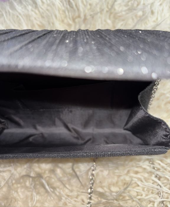 Официална чанта : малка, черен цвят