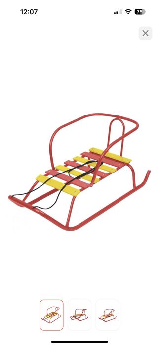 Сани в хорошем состоянии