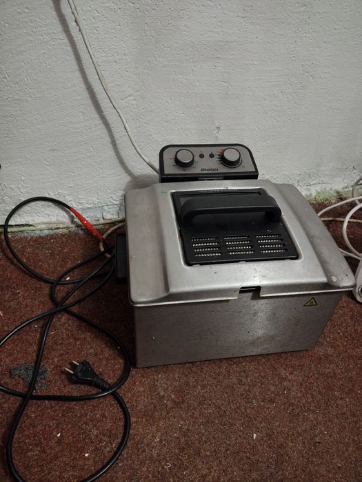 Friteuza XXL profesionala din inox electrica