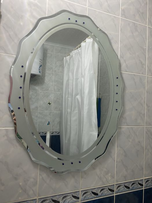 Зеркало в ванну.