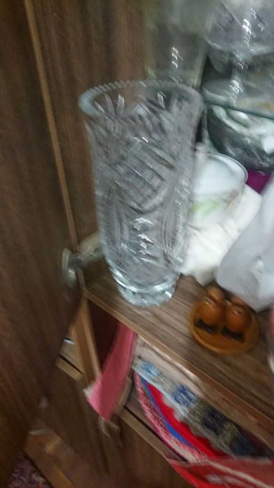 Хрустальная ваза