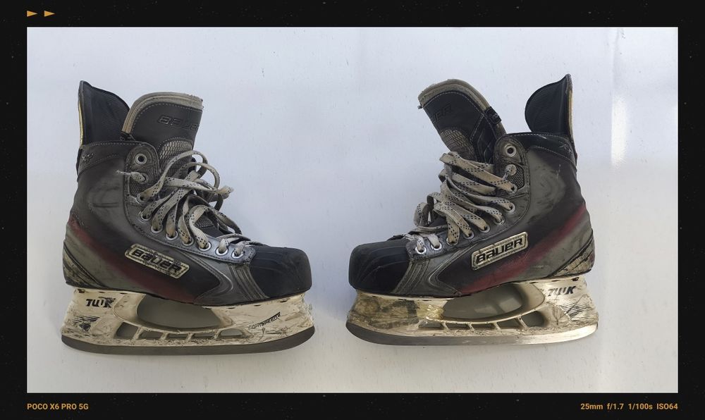 Коньки bauer. X 7.0 ,APX2