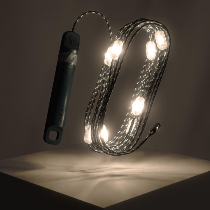 Ghirlandă reîncărcabilă de camping, 200 - produs resigilat Decathlon