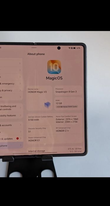 honor magic V3 uk version