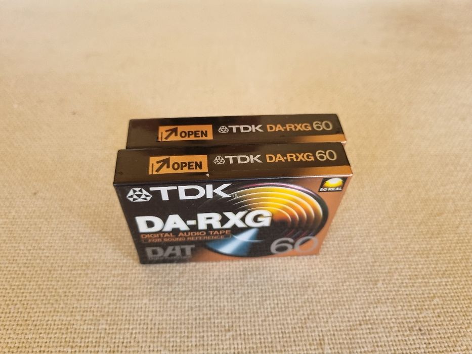 Pachet 2 buc Casete Audio DAT TDK. Noi. Sigilate