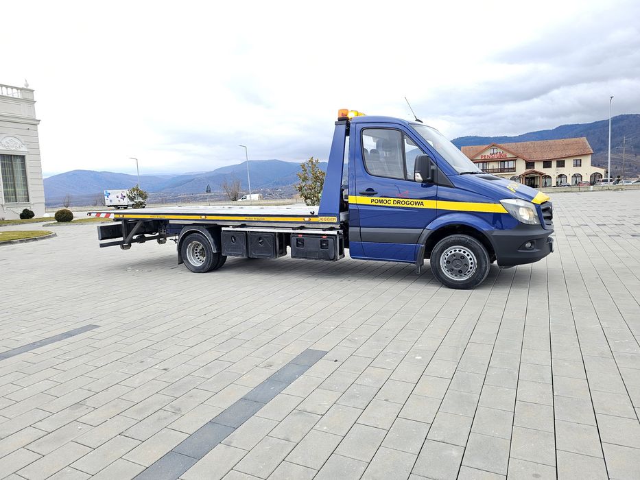 Mercedes sprinter 519, autoplatforma hidraulica , platforma auto , iveco daily