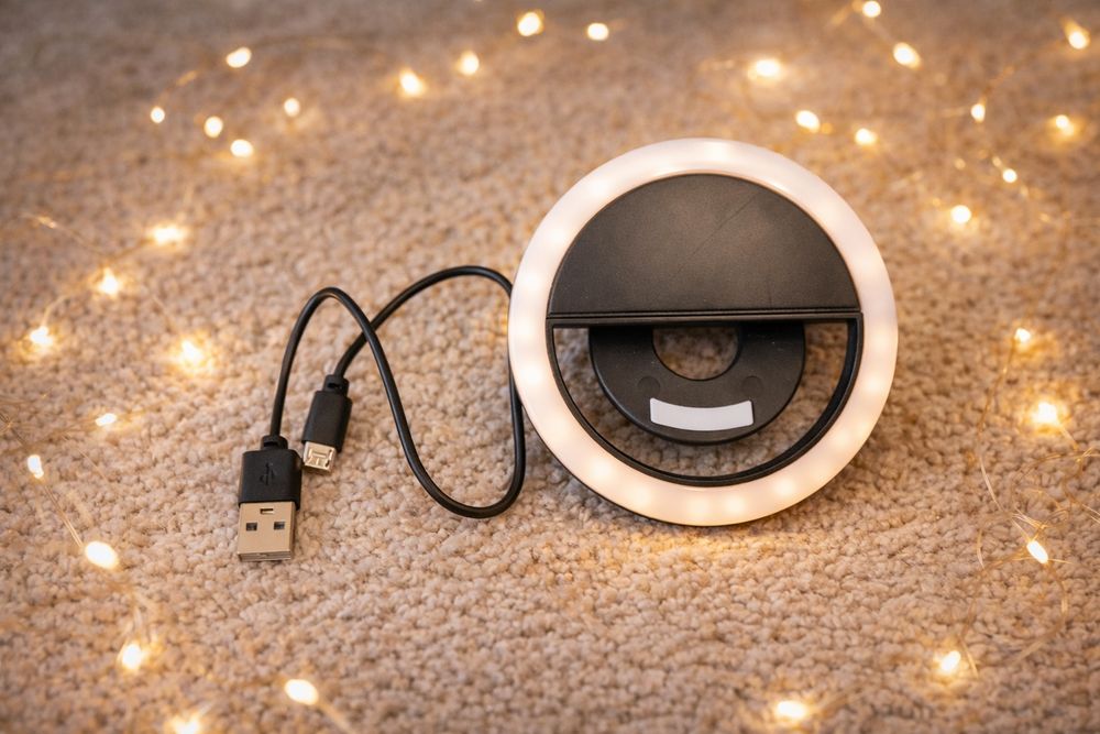 Лампа за телефон - за видео и снимки