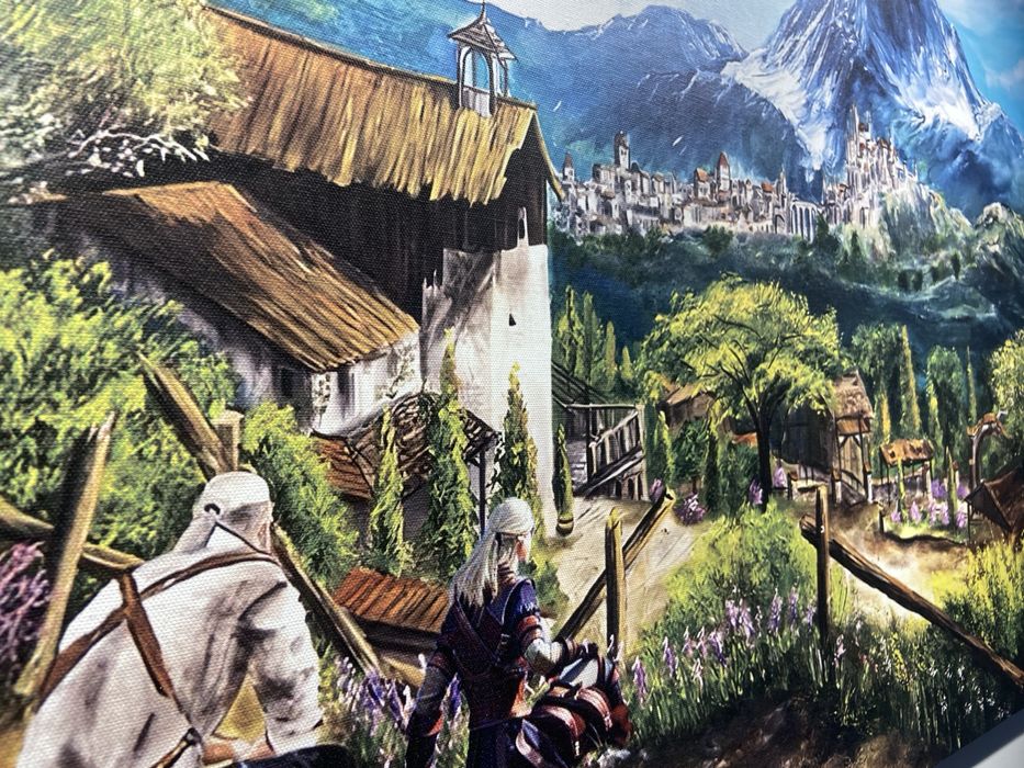 Картина  Принт - The Witcher 3 - 100х55см