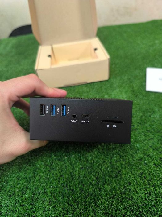 Stație andocare Docking  USB-C 16 în 2, HDMI 4K, VGA, PD 100W, RJ45