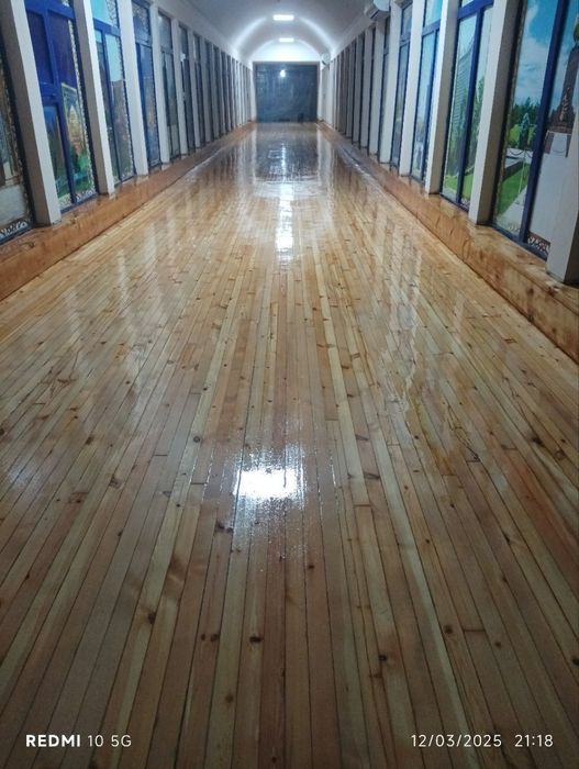 Pol ishlari. Restavratsiya.