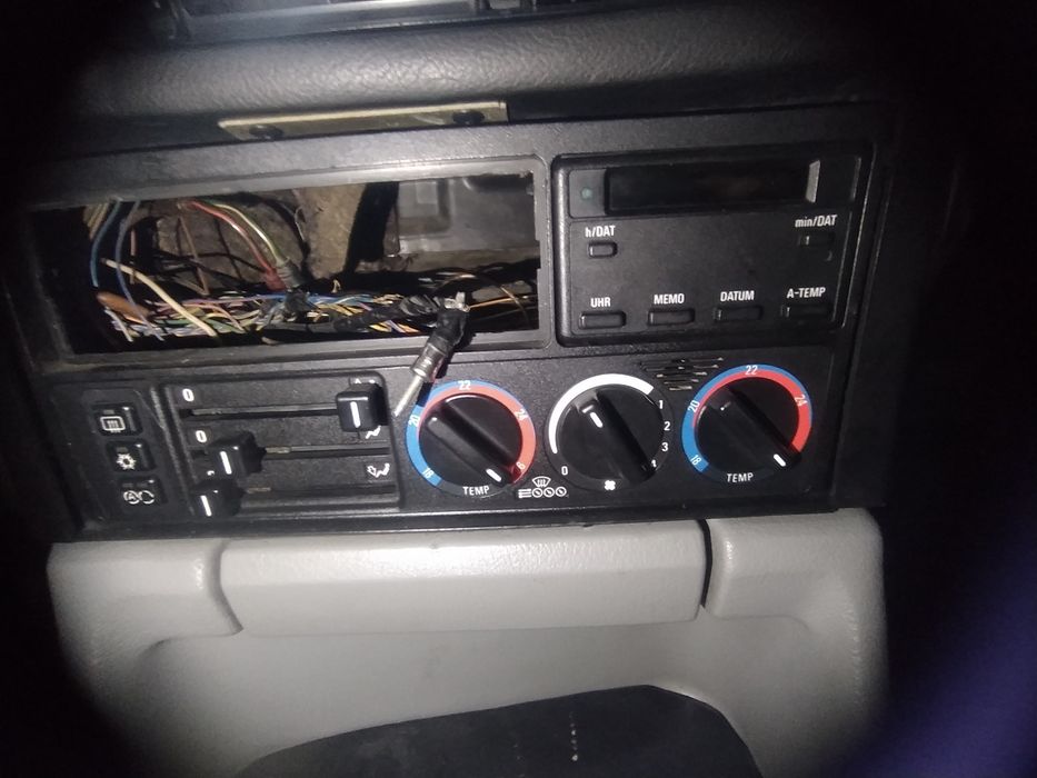 BMW E34 Климат панель бортовой компьютер в сборе.
