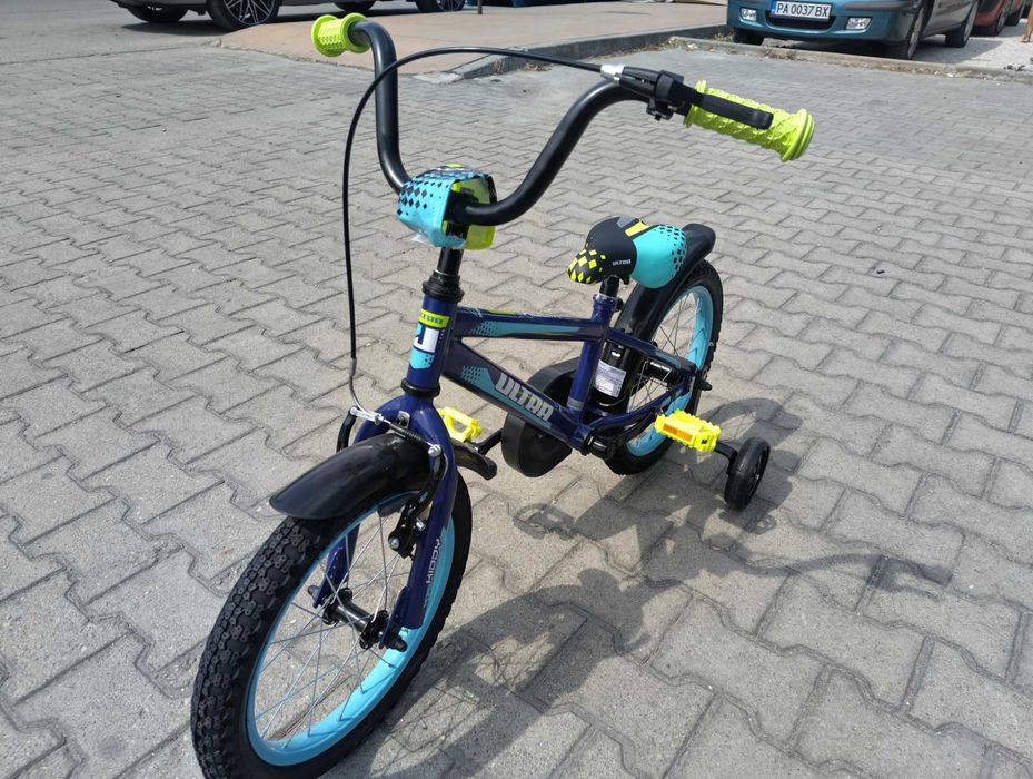 CROSS Велосипед 16" ULTRA KIDY син