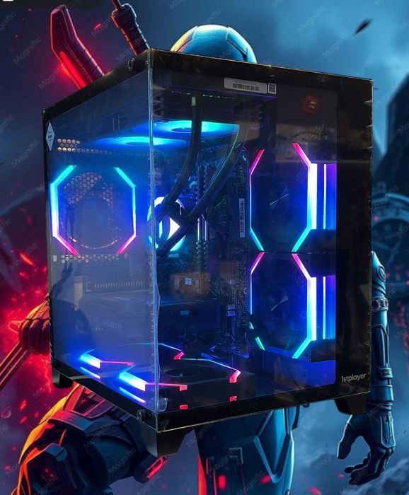 PC Gaming Ryzen 7 5800X, 32GB DDR4 3200 , RTX 5060TI 8GB DDR7, 512 Nvme