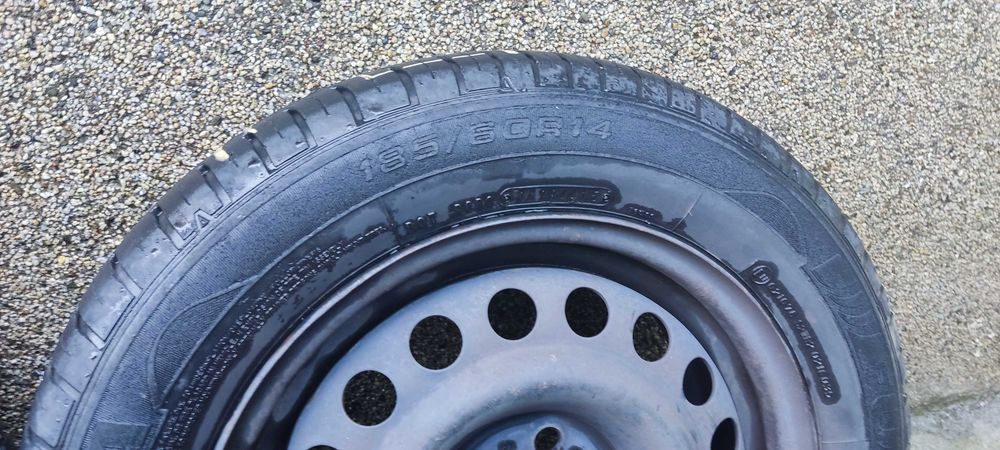 4 броя Джанти с гуми 185/60/14