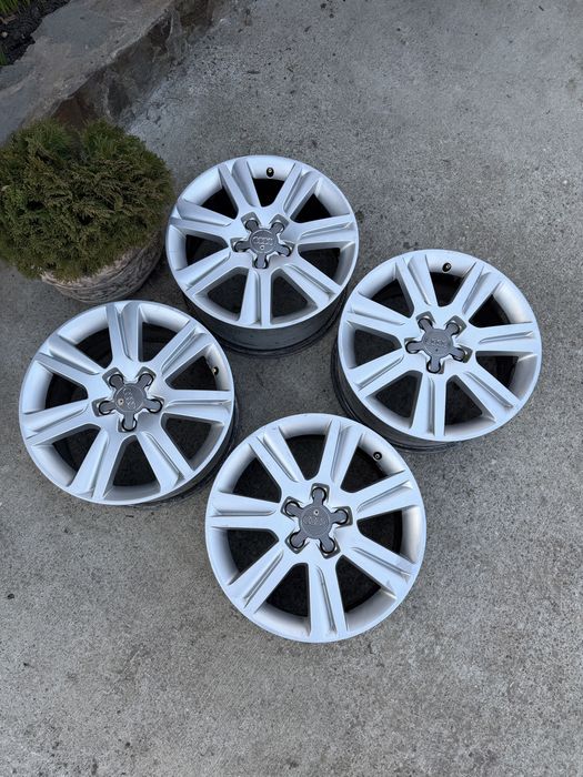 Jante originale Audi, R17, 5x112, in stare buna. Audi A4, A3, A6