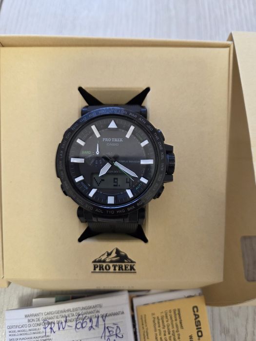 Casio pro trek 6621y ( g-shock)