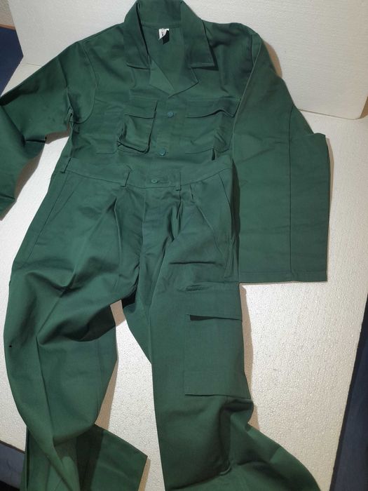 Compleu salopeta lucru nr 50 Verde culoare Germania NOI nepurtate