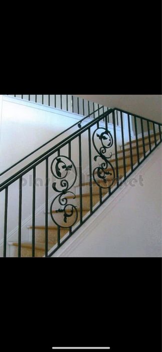 Ковано желязо алуминиеви парапети