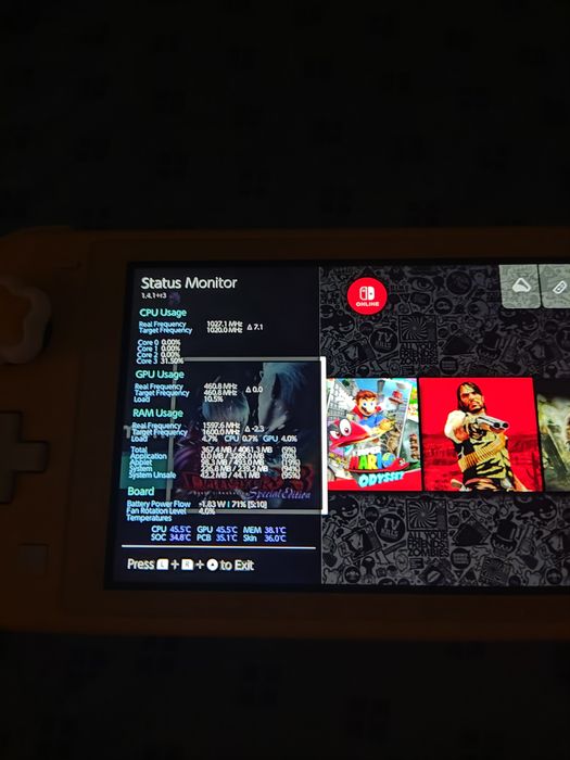 Прошитый Nintendo switch lite