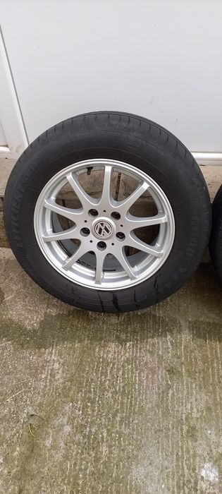 Джанти DEZENT с летни гуми GOODYEAR 15 5×112 VW  AUDI