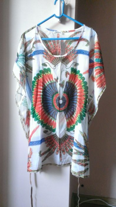 poncho dama cu eticheta