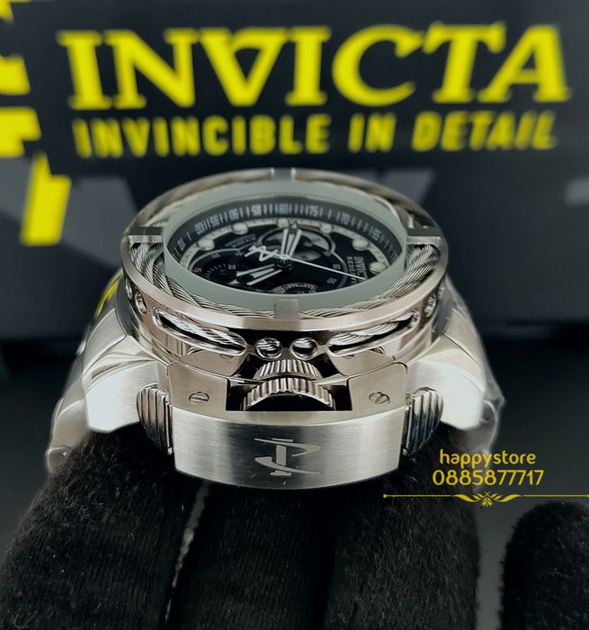 часовник INVICTA Reserve I-Force Chronograph Silver 52 mm, Инвикта нов