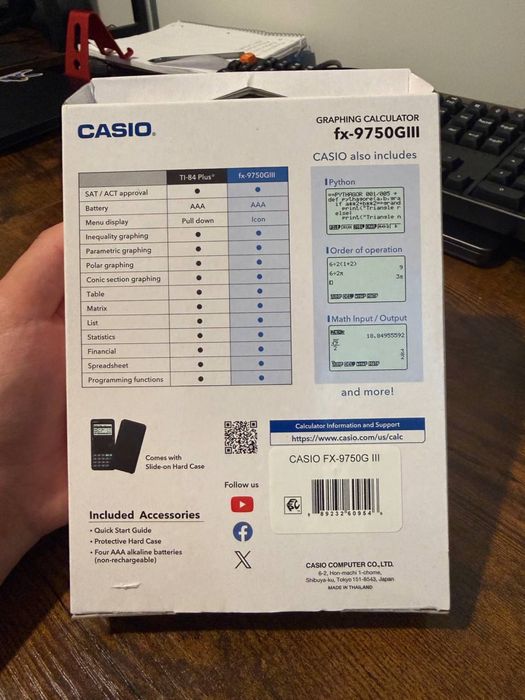 Продается профессиональный калькулятор Casio