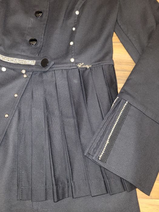 Черно манто Lucy