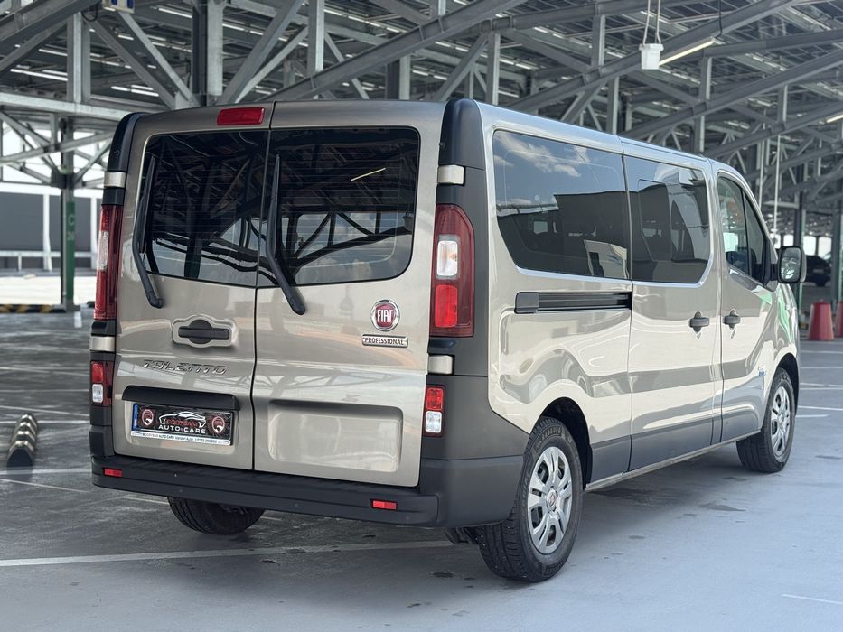 Fiat Talento 8+1 L2H1 / 2018 / CLIMA / 104.000KM / 2 ANI GARANTIE / RATE CU BULETINUL
