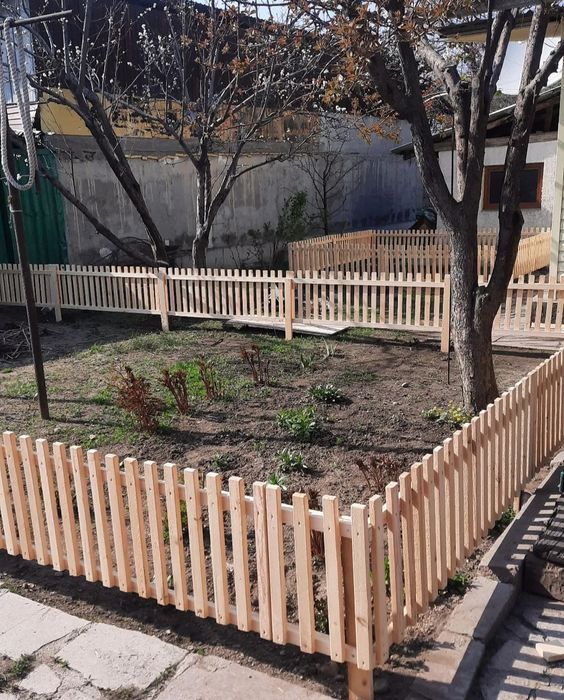 Штакетник из дерева