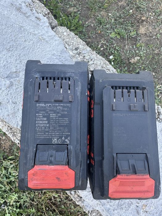 Vand baterii hilti plus lasere