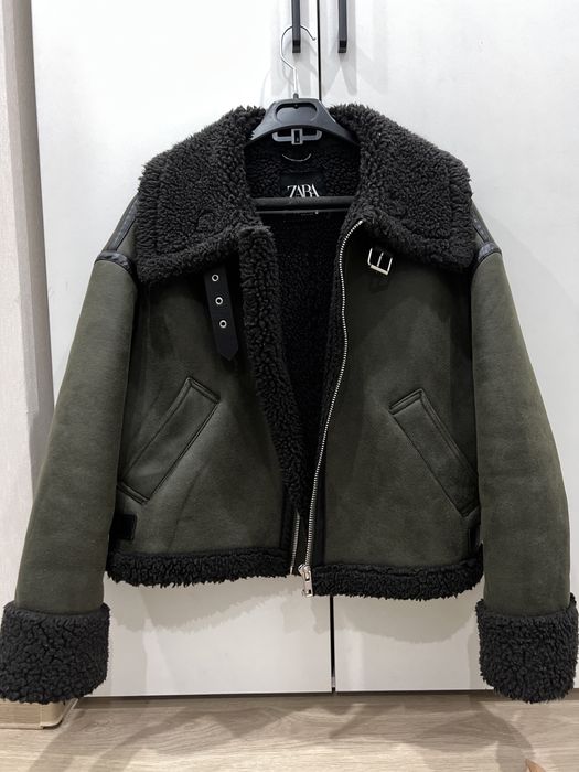 Дубленка женская ZARA оригинал