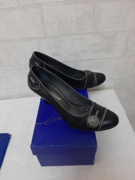 Туфли женские кожаные