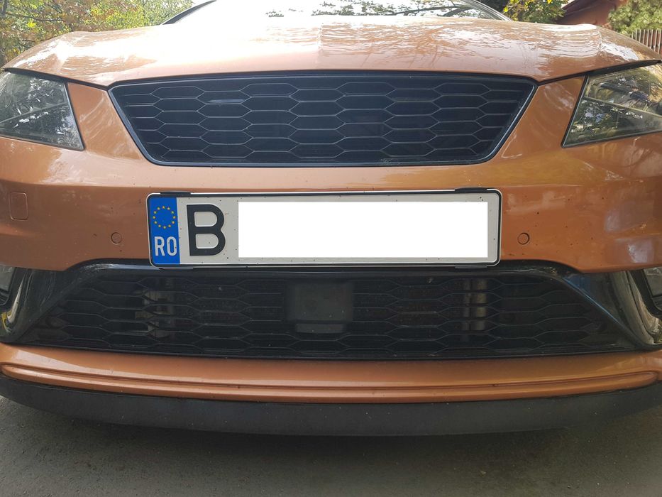 Suport numar inmatriculare auto fara rama/slim set fata/spate (NU 3D)