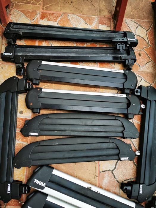 Vand suporti schiuri Thule aluminiu otel sau plastic cu antifurt