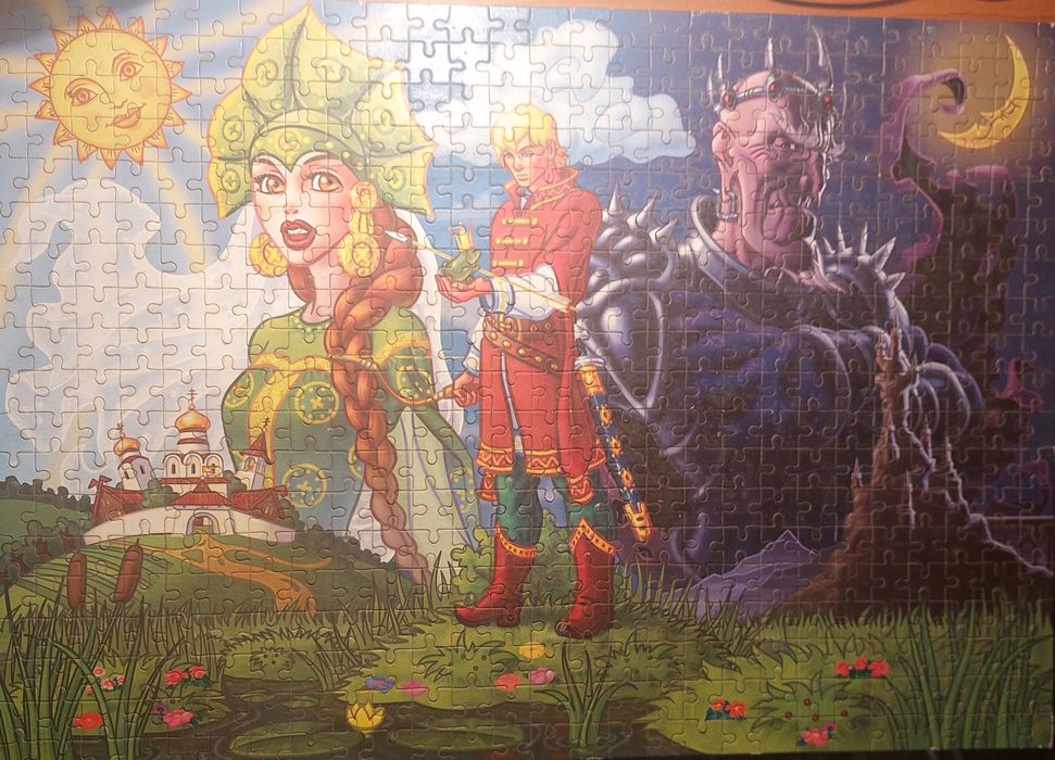 Отдам картины из кусочков пазлов