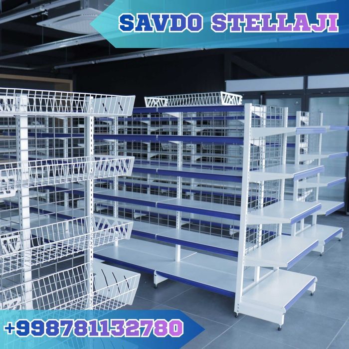 Стеллаж металлический сборный, konstruktiv metall stellajlar