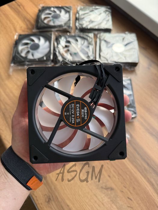 Корпусный вентилятор 120 мм ARGB