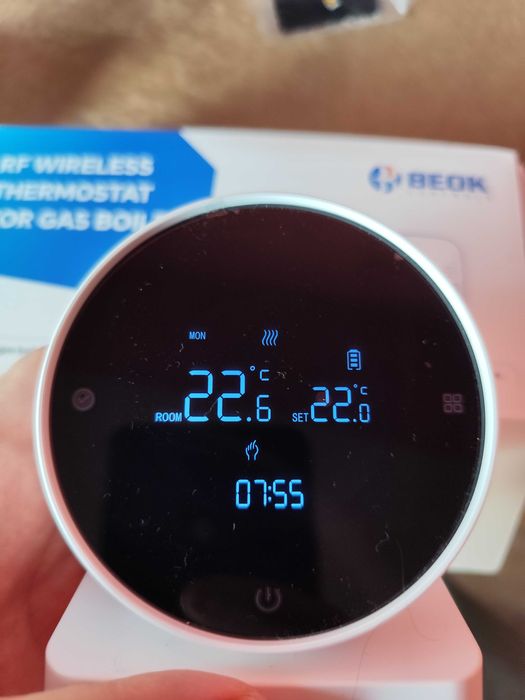 Wifi Стаен термостат за отопление подово газов бойлер помпа