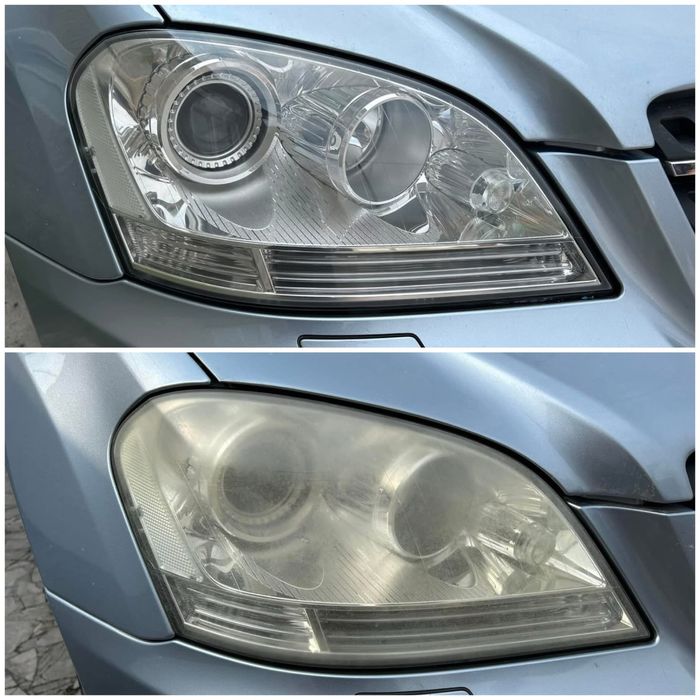 Полиране и пастиране на автомобили, полиране на фарове