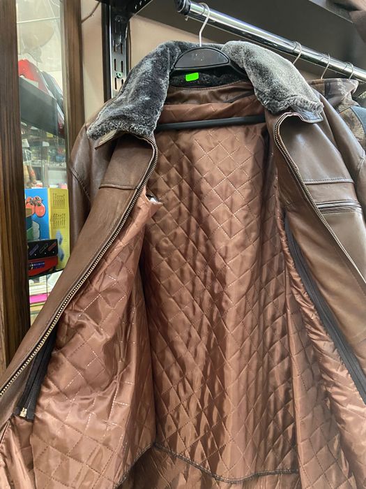 Мъжко Кожено яке естествена кожа