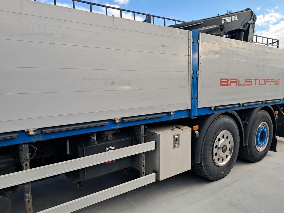 Volvo FM 400 cp cu Hiab(macara) + remorca Krone