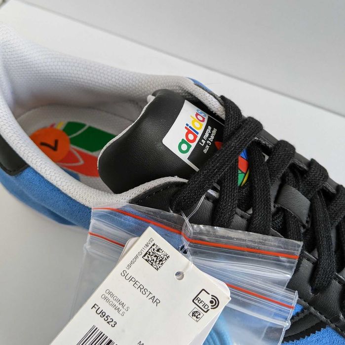Оригинални маратонки * ADIDAS SUPERSTAR * EU45 1/3