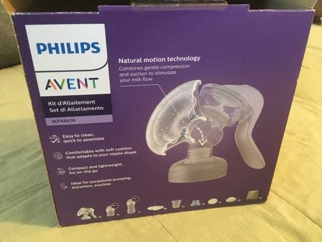 pompa manuala pentru san philips avent+ accesorii
