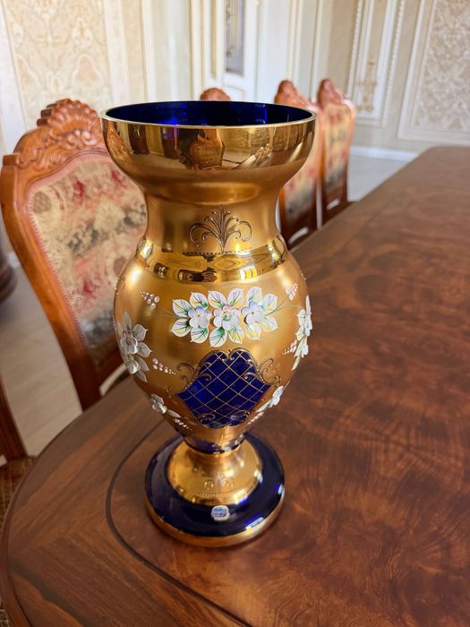 Ваза для цветов Богемия (Чехия)