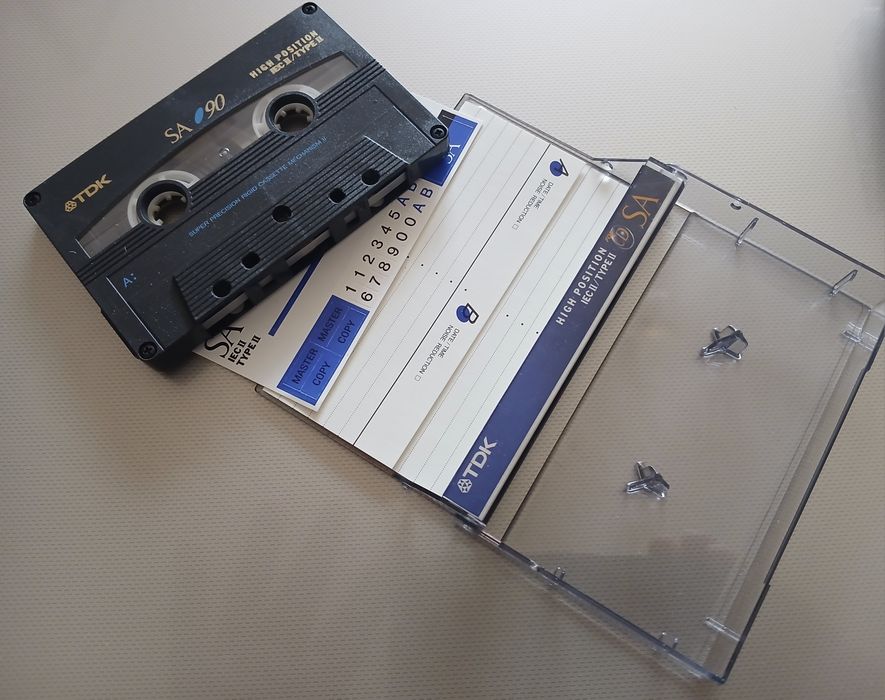 Lot de casete audio Maxell MX și TDK SA în stare foarte bună, nescrise