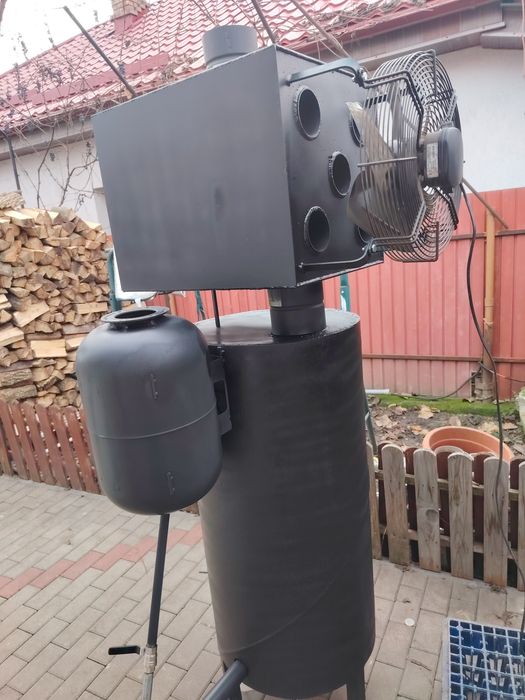 Soba cu arzător pe ulei ars